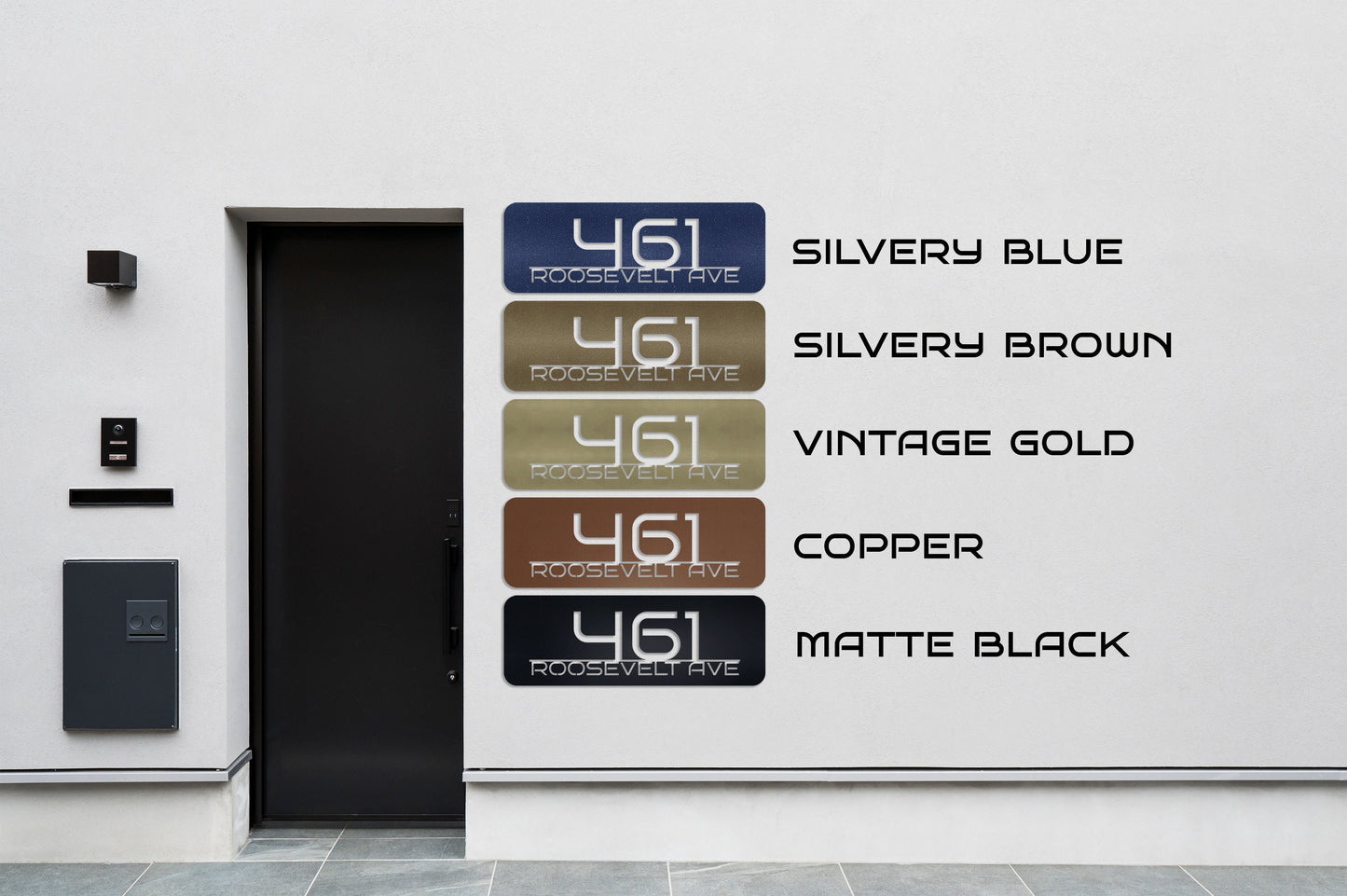 Address Sign for House, House Number, Street Sign Plaque, Address Plaque, Address Signs, Metal House Number, Custom Metal Address Sign