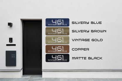 Address Sign for House, House Number, Street Sign Plaque, Address Plaque, Address Signs, Metal House Number, Custom Metal Address Sign