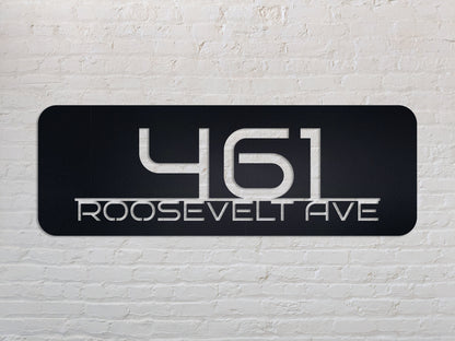 Address Sign for House, House Number, Street Sign Plaque, Address Plaque, Address Signs, Metal House Number, Custom Metal Address Sign