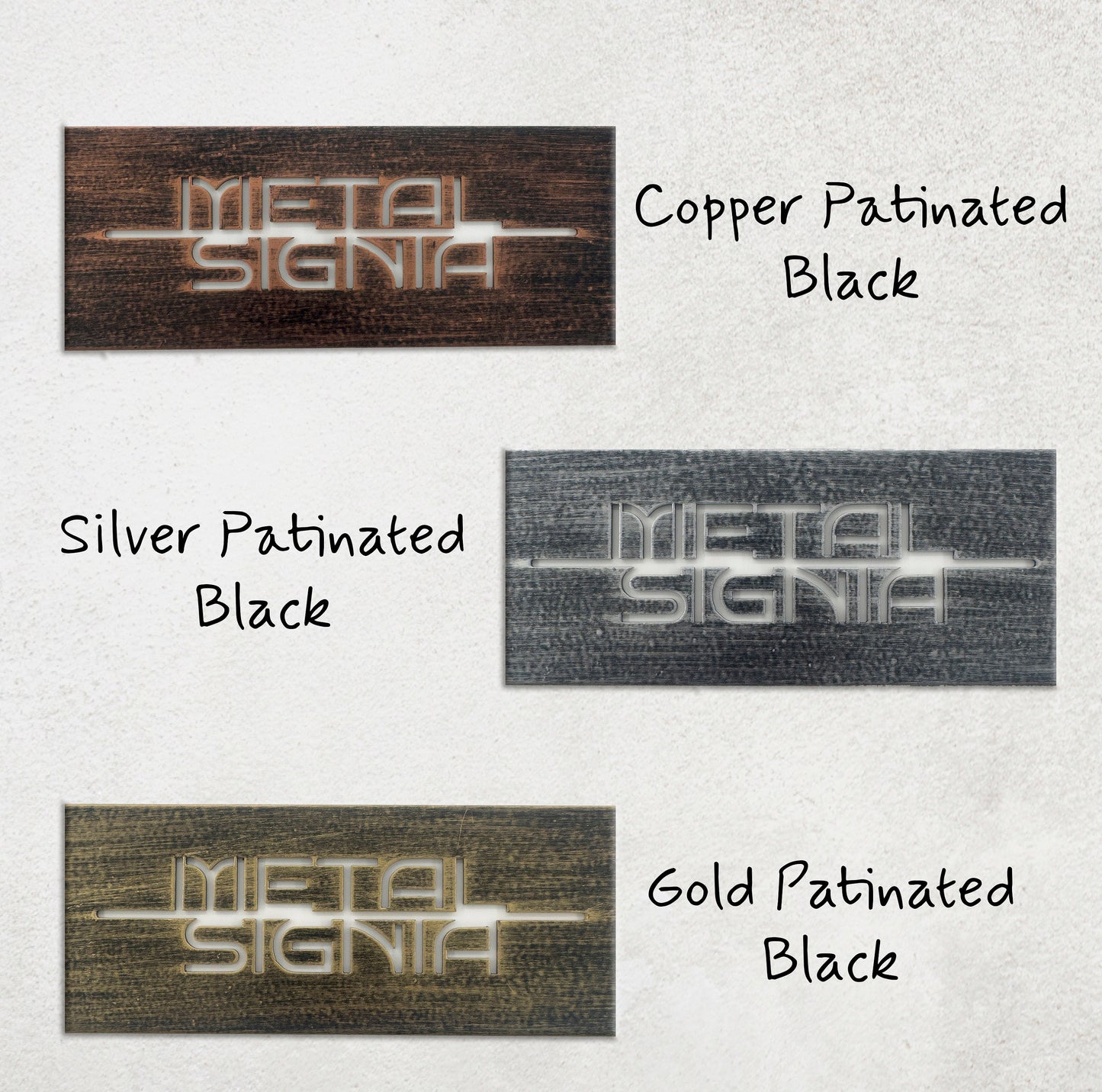 Custom Name Metal Sign, Gifts for Him Her, Metal Wall Art, Stylish Metal Initial Door Hanger, Leafy Sign, Metal Initial Door Hanger