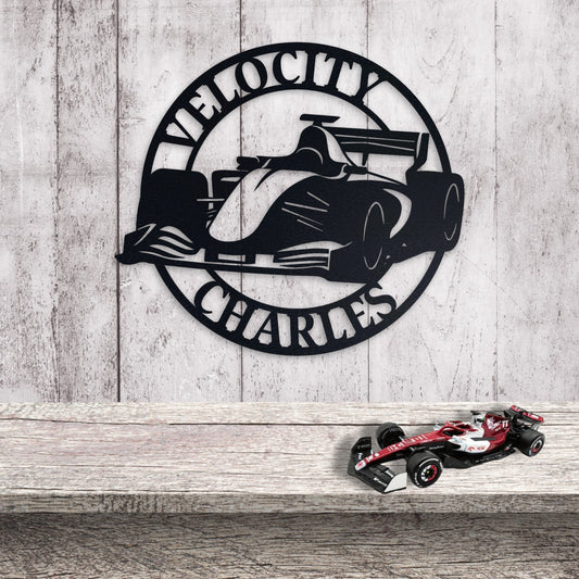 Custom Formula1 Metal Sign, F1 Sign, Personalized Formula Sign, Formula1 decor, Formula Wall Art, F1 Decor, F1 Wall Art, F1 Ferrari Mclaren